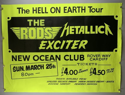 Metallica affiche cliff - affiche, barton
