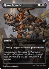 Magic MTG - Chute du héros - MINT/NMINT - FR - FOIL