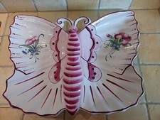 PAPILLON EN FAIENCE DE