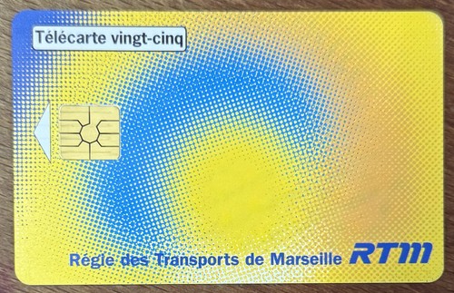 Telecarte 25u marseille - telecarte,