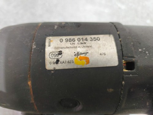 0986014350 démarreur suzuki - démarreur,