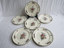 6 assiettes à dessert