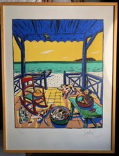 LOUSTAL ANTILLE N°1 SÉRIGRAPHIE 12 PASSAGES COULEURS 200 ex. n°tés/signés 1990