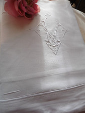 ANCIEN DRAP COTON