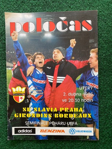 Programme football slavia - football,