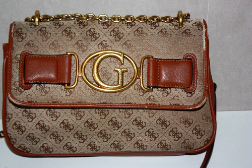 Guess sac bandoulière toile - bandoulière,