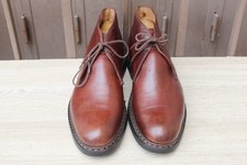 BOOTS BOTTINES HESCHUNG "GENET" CUIR 7,5 / 41,5 TRES BON ETAT MEN'S SHOES 750€