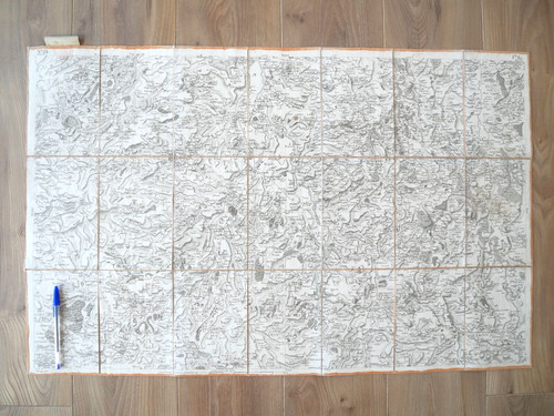 Carte cassini issoire - carte,