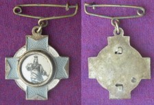 vtg MEDAILLE CROIX de diocèse