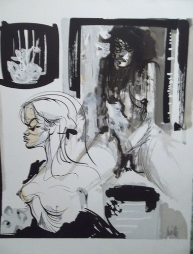 Raymond moretti lithographie - moretti,