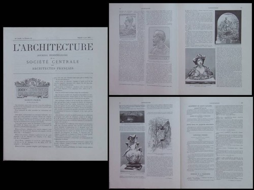 Architecture 1901 art - l'architecture,