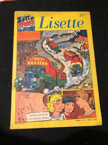 Revue lisette no6 février - lisette,