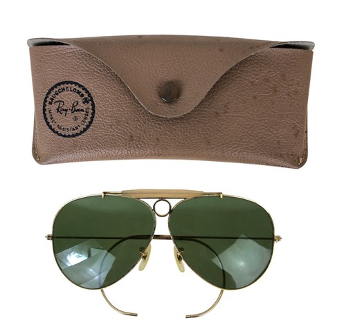 Vtg ray ban gold - ban, b&l