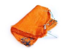 100 Orange Filet Sacs 35cm x 50cm Cales 5Kg Maille Tissé Allumage Logs Oignons