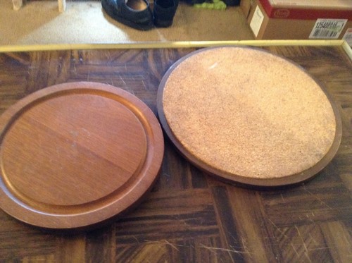 Wood trivets - 2,