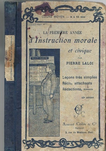 Instruction morale civique - instruction,