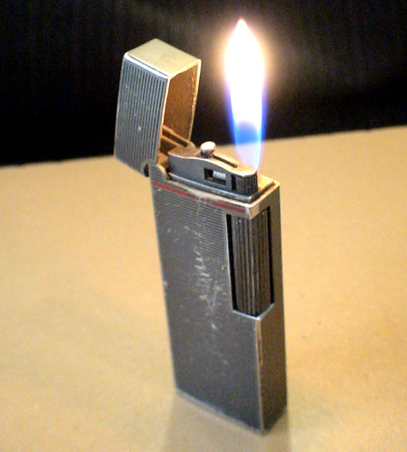 Briquet ancien sarome métal - [,