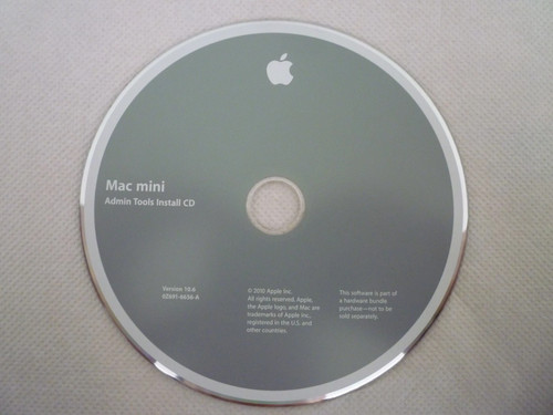 Mac mini admin tools - cd,