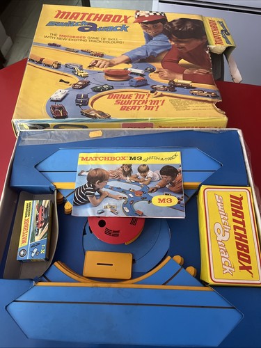 Coffret circuit jouet vintage