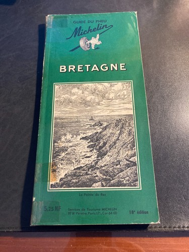 Guide vert michelin - vert, 1960