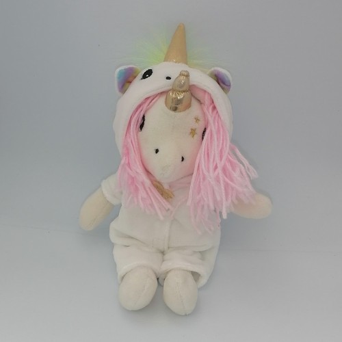 Doudou licorne combinaison