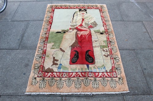 Tapis pictural oriental - pictural, en