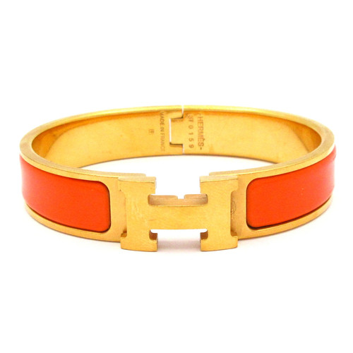 Hermes clic gold - hermes, orange