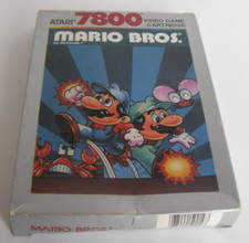 1989 MARIO BROS Atari 7800 en boite pour console Pal (européenne / france)