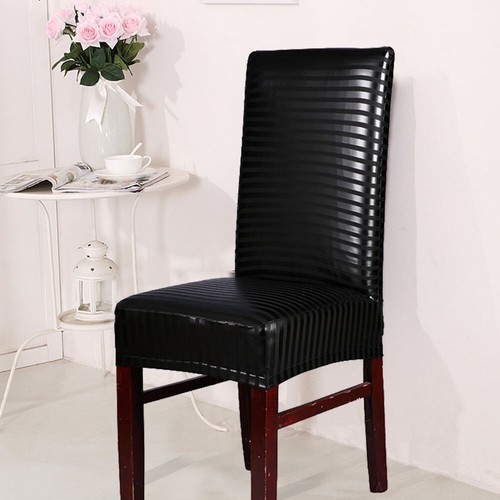 Housse chaises rayé tissus - housse,