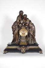 Pendule Napoléon III signée Moreau