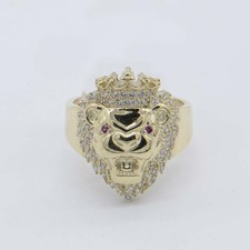Bague Lion Brillante Moyenne