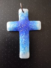 vintage CROIX PENDENTIF EMAIL