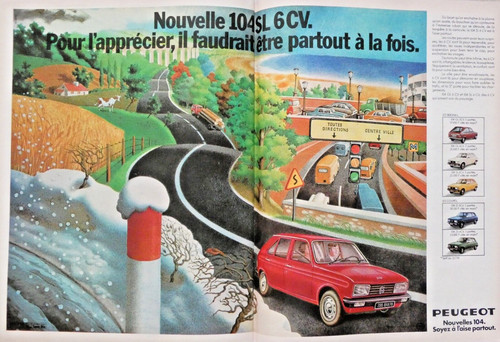 Publicité presse 1976 - de,
