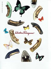 Publicité Advertising 520  2011  Salvatore Ferragamo   chaussures escarpins