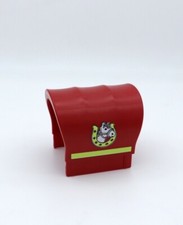 PLAYMOBIL bâche rouge de carriole - Enfants, poney et carriole 5228