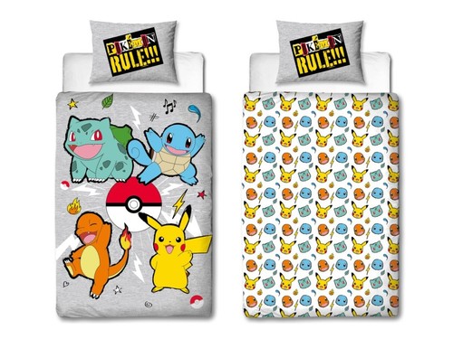 Housse couette pokémon - couette,