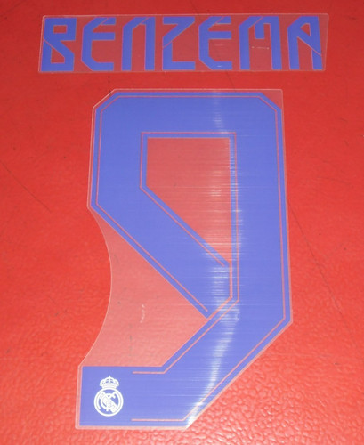 Flocage officiel benzema 9 - flocage,