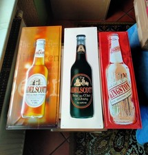 3 Plaques biére Fischer