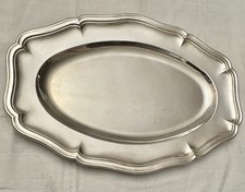 GRAND PLAT OVALE EN METAL