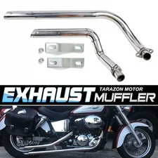 Pour Honda Shadow Pot d'échappement Silencieux VT750 VT400 VT 750 400 Neuf