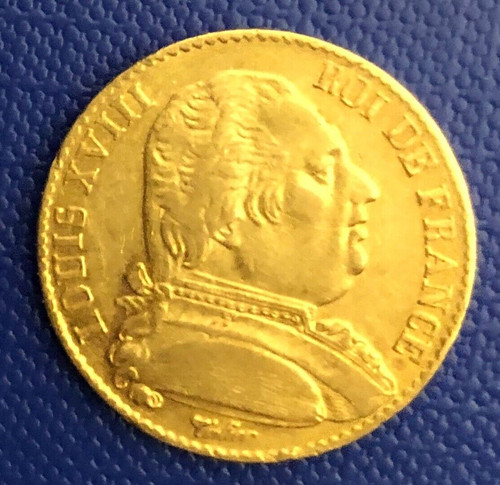 France louis xviii francs - louis,