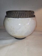 pot Raku signé Jean Marc