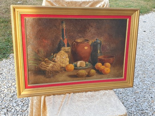 Ancien tableau peinture sur - ancien,