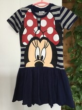Robe Fille Disney Minnie Mouse Taille 122/128 Neuve