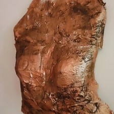 Sculpture Buste femme couleur