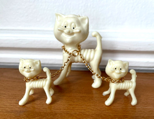 Rare figurine maman chat - rare,