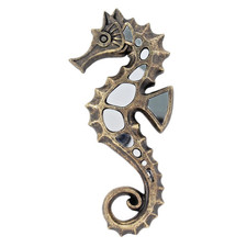 Hippocampe déco mural avec miroirs , neuf