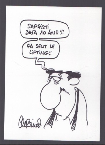 Binet bidochon carte - .,