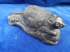 THE WOLF SCULPTURES - CASTOR / Beaver - SYMPA / Nice !