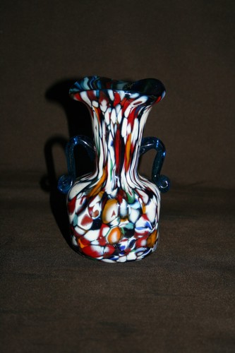 Vase style murano fond - vase,